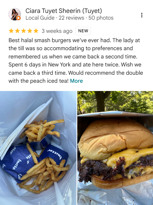 Butter Smash Burgers NYC Review